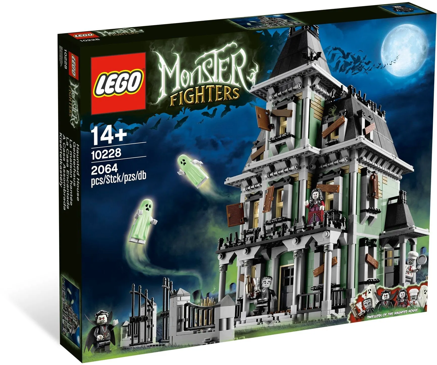 10228 LEGO Monster Fighters: Haunted House (Retired) (Certified Complete)