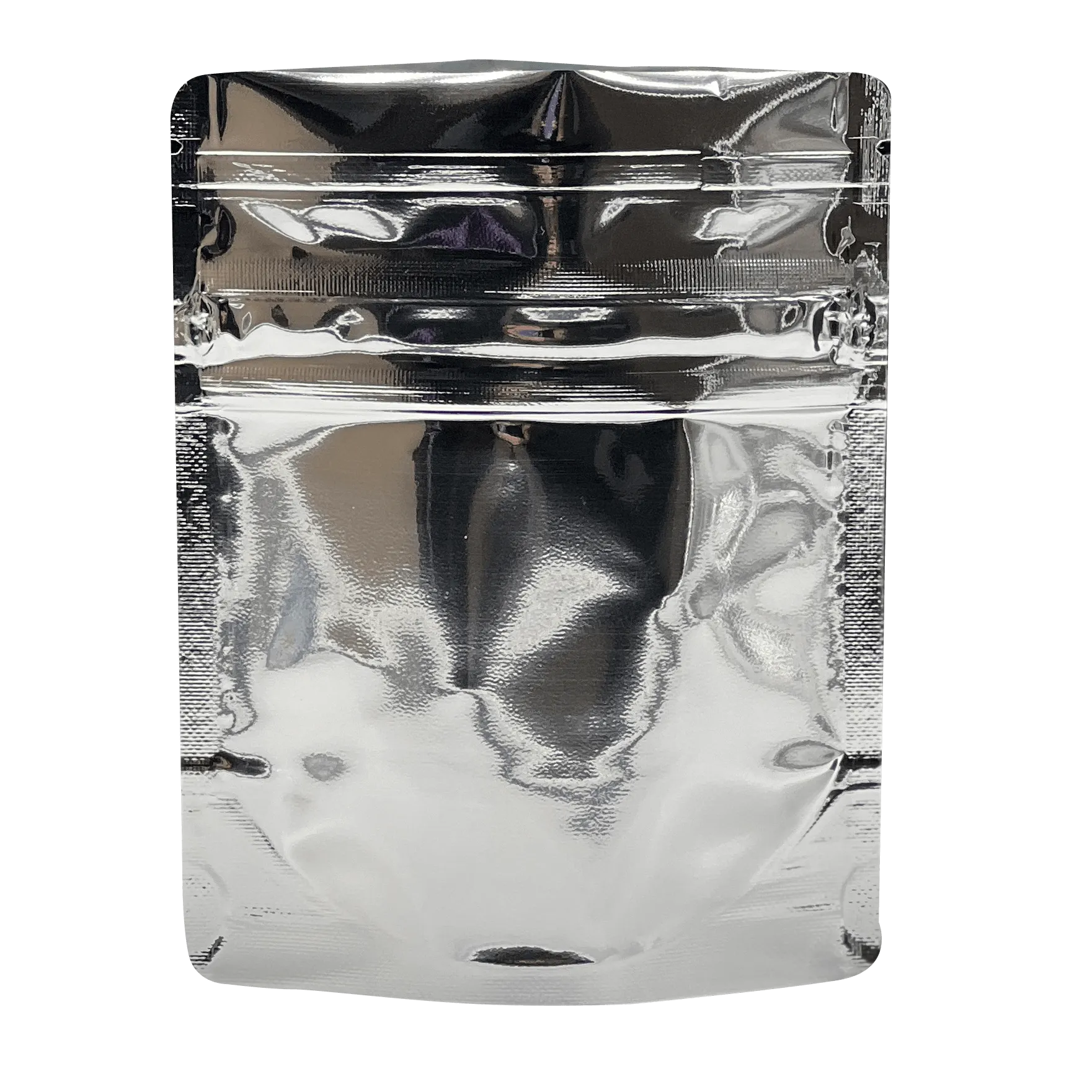 Bag King Child-Resistant Clear Front Wide Mouth Mylar Bag | 1/8th oz