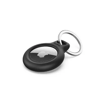 Belkin Secure Holder with Key Ring for AirTag - 4pk Black