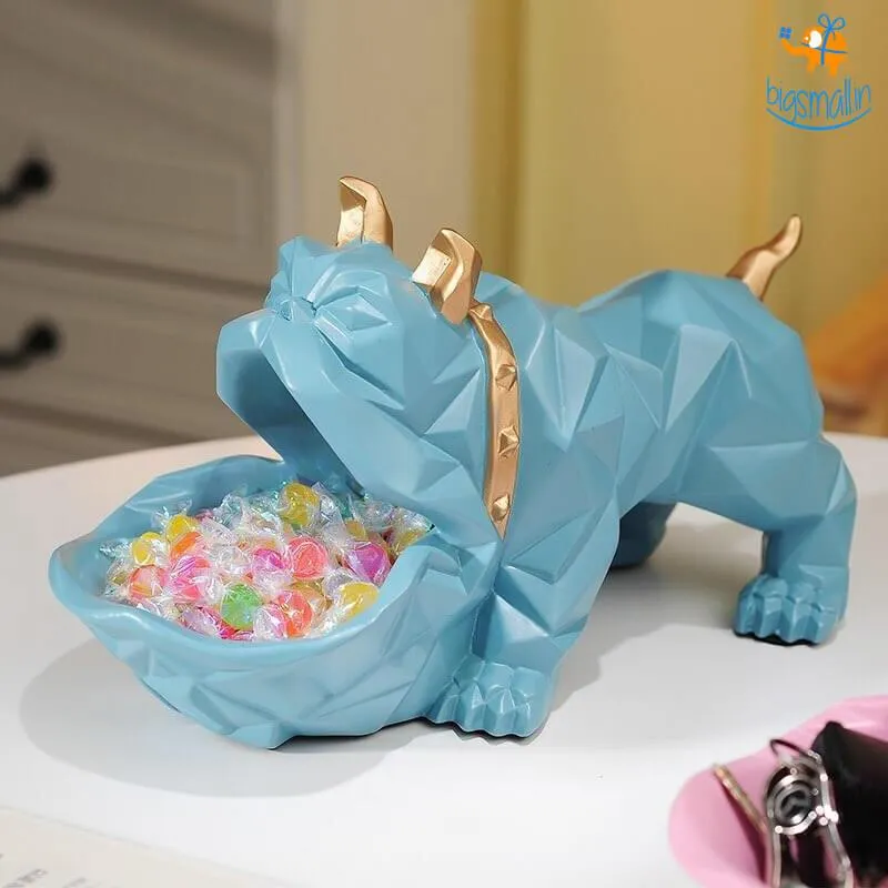 Bulldog Storage Table Ornament