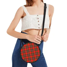 Butter Tartan Round Satchel Bags