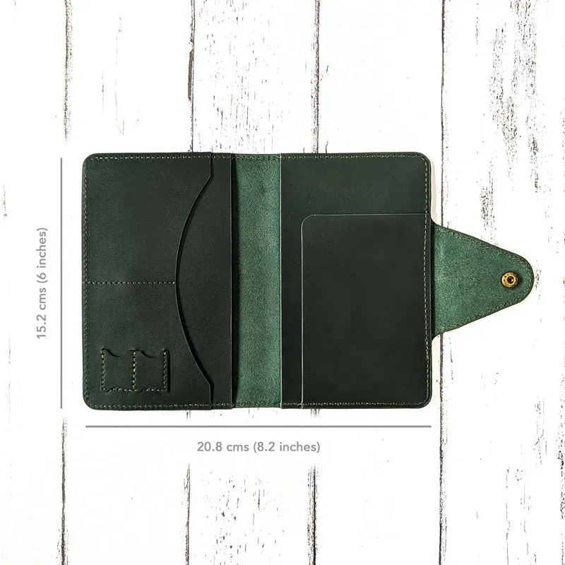 Classic Passport Holder - Hunter Green