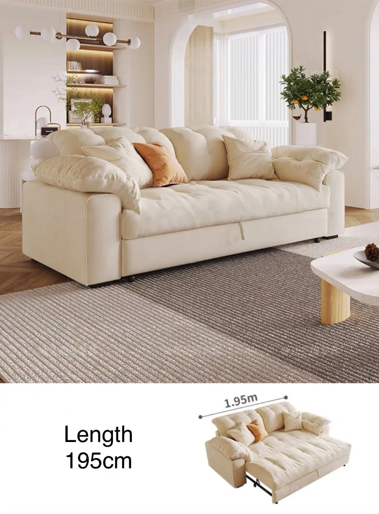 Craig Scratch Resistant Sofa Bed