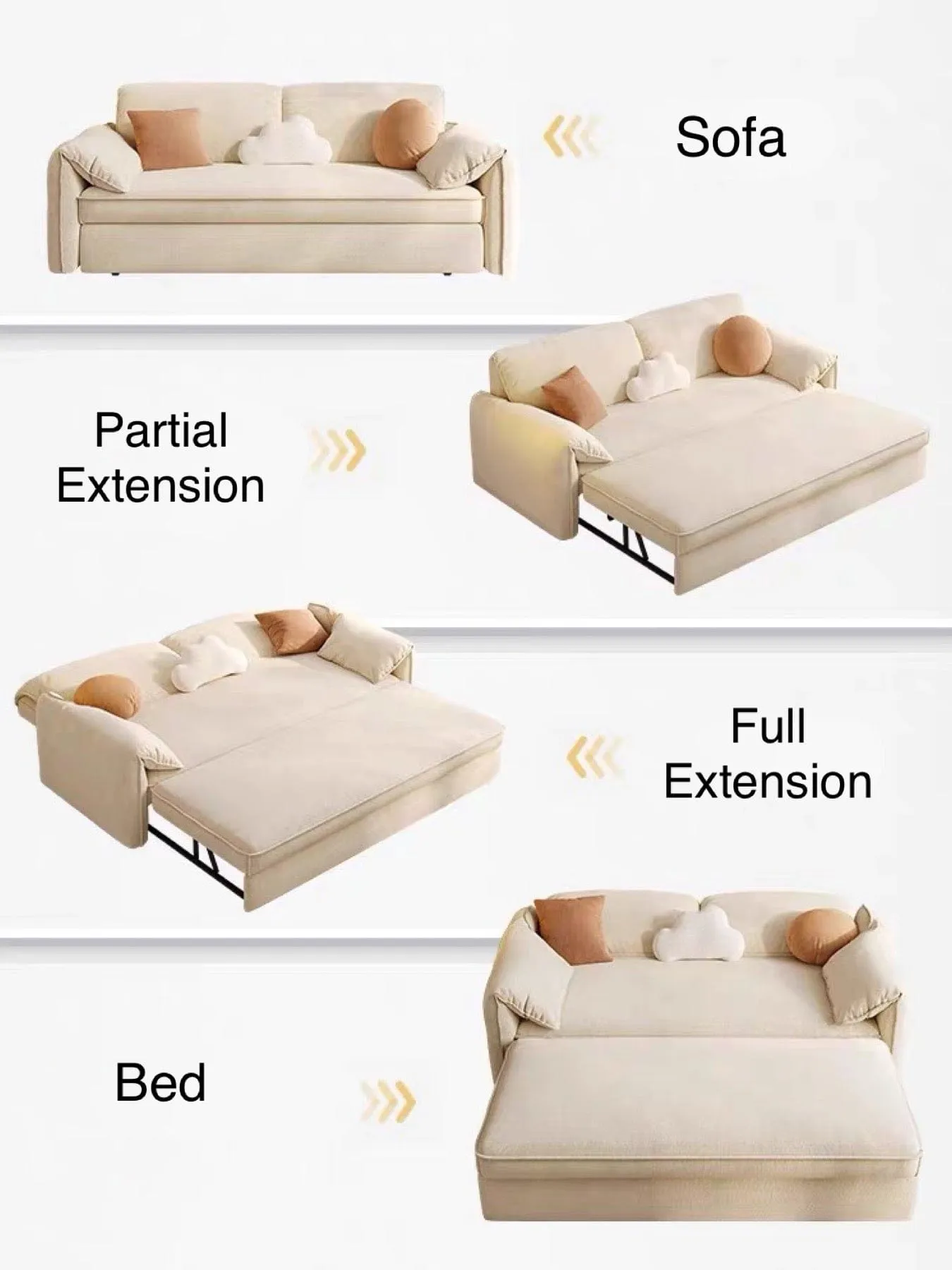 Dan Scratch Resistant Sofa Bed