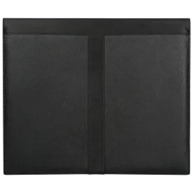 Fresh Fab Finds Padfolio Portfolio Folder Business Document Organizer PU Leather Padfolio Holder Case for 9.7" iPad Tablet Business Cards