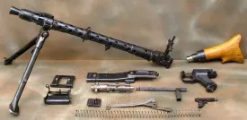 German WWII MG 34 Parts Set