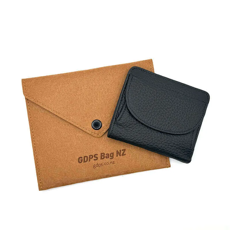 Leather RFID Slim Foldable Small Wallet