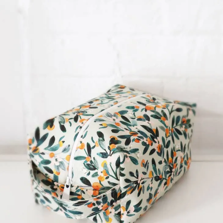 Makeup Bag - Sage Citrus