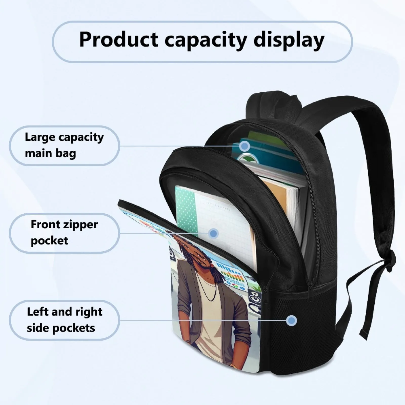 Malik - Music Data Analyst Backpack