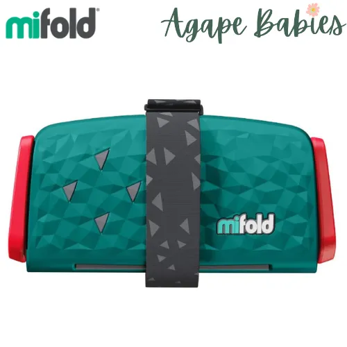 Mifold Grab-and-Go Booster Seat Emerald Green