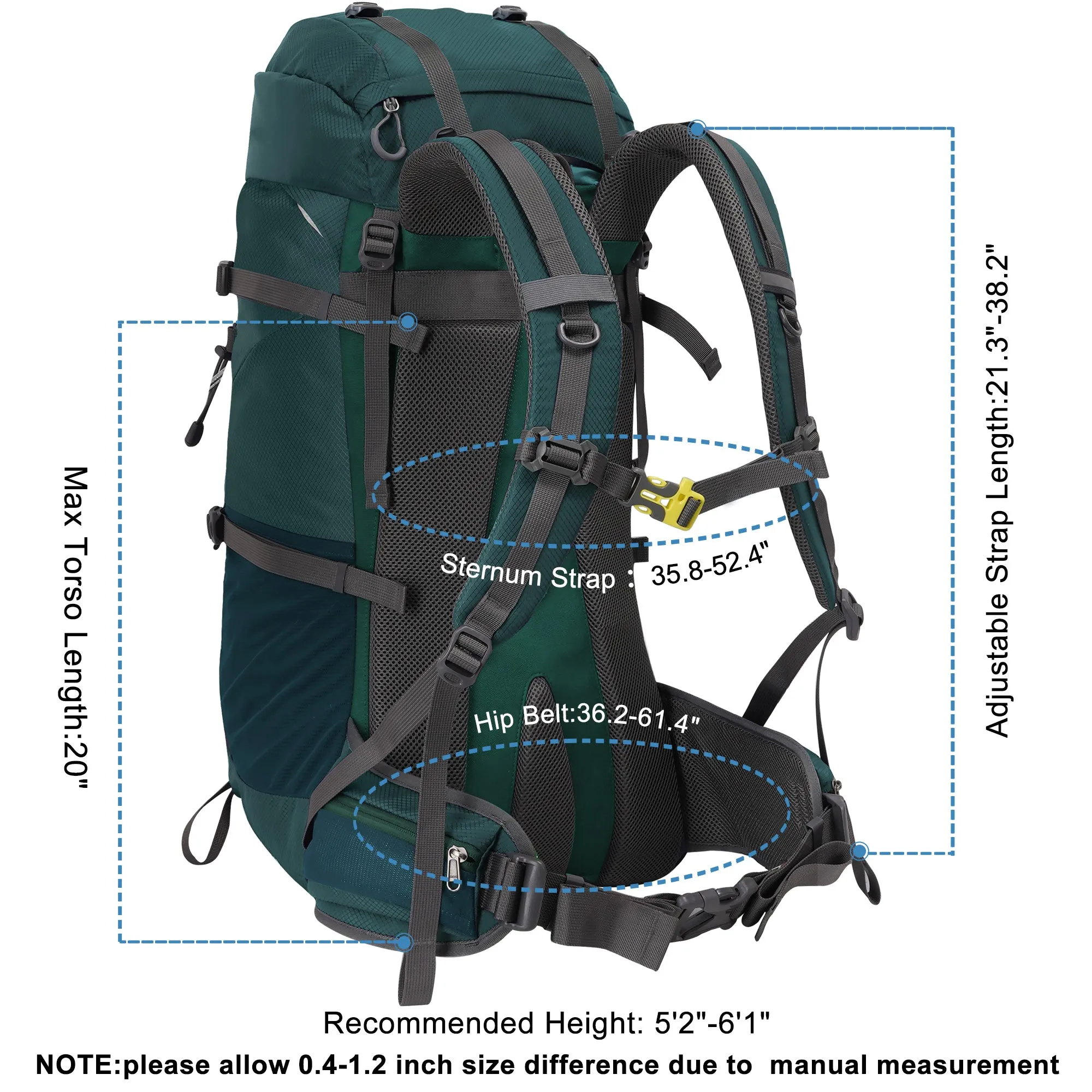 Nevo Extreme 40L - 45L - 50L - 60L - 70L Backpack