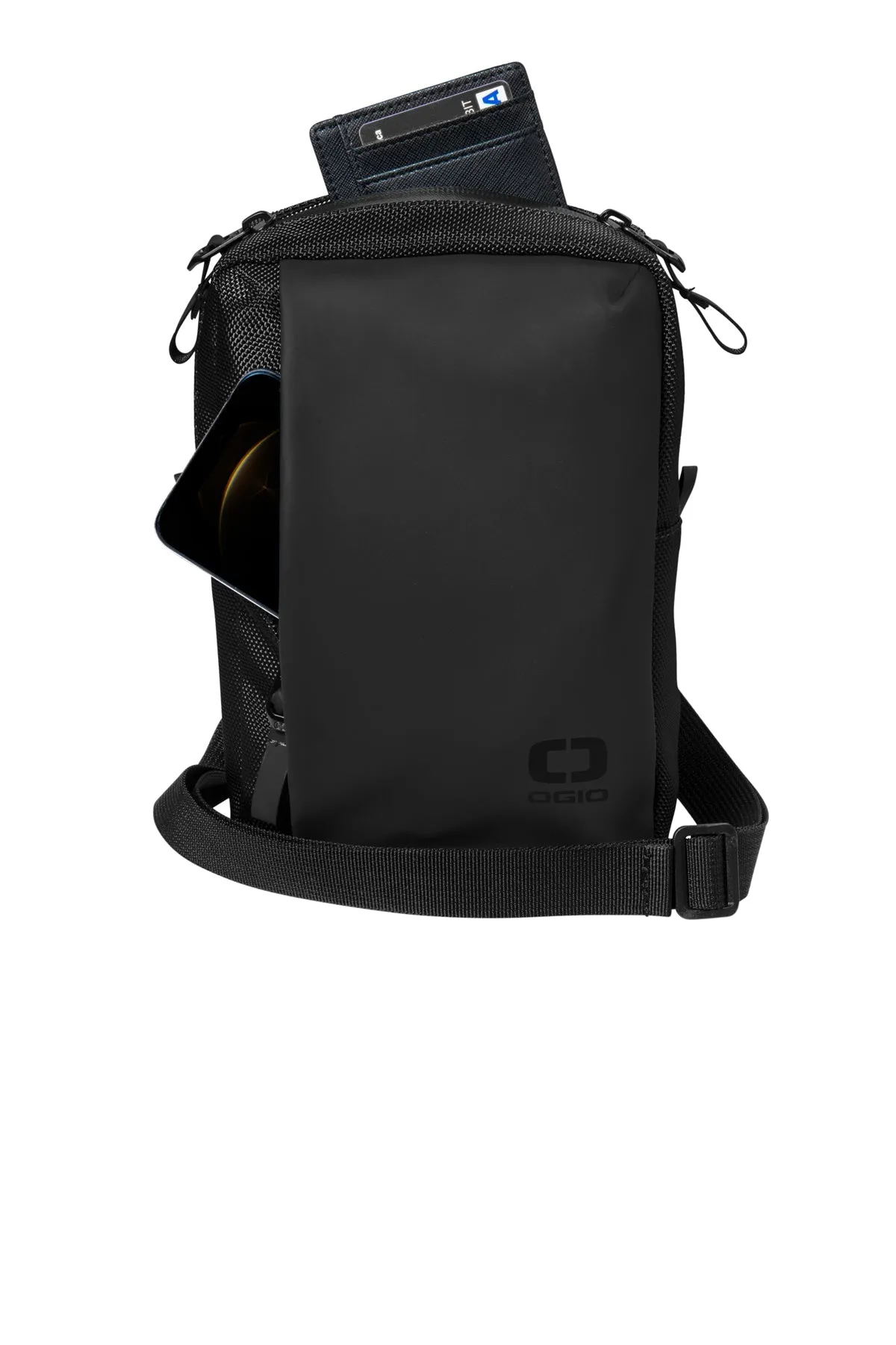 OGIO Resistant Branded Crossbody Bags, Blacktop