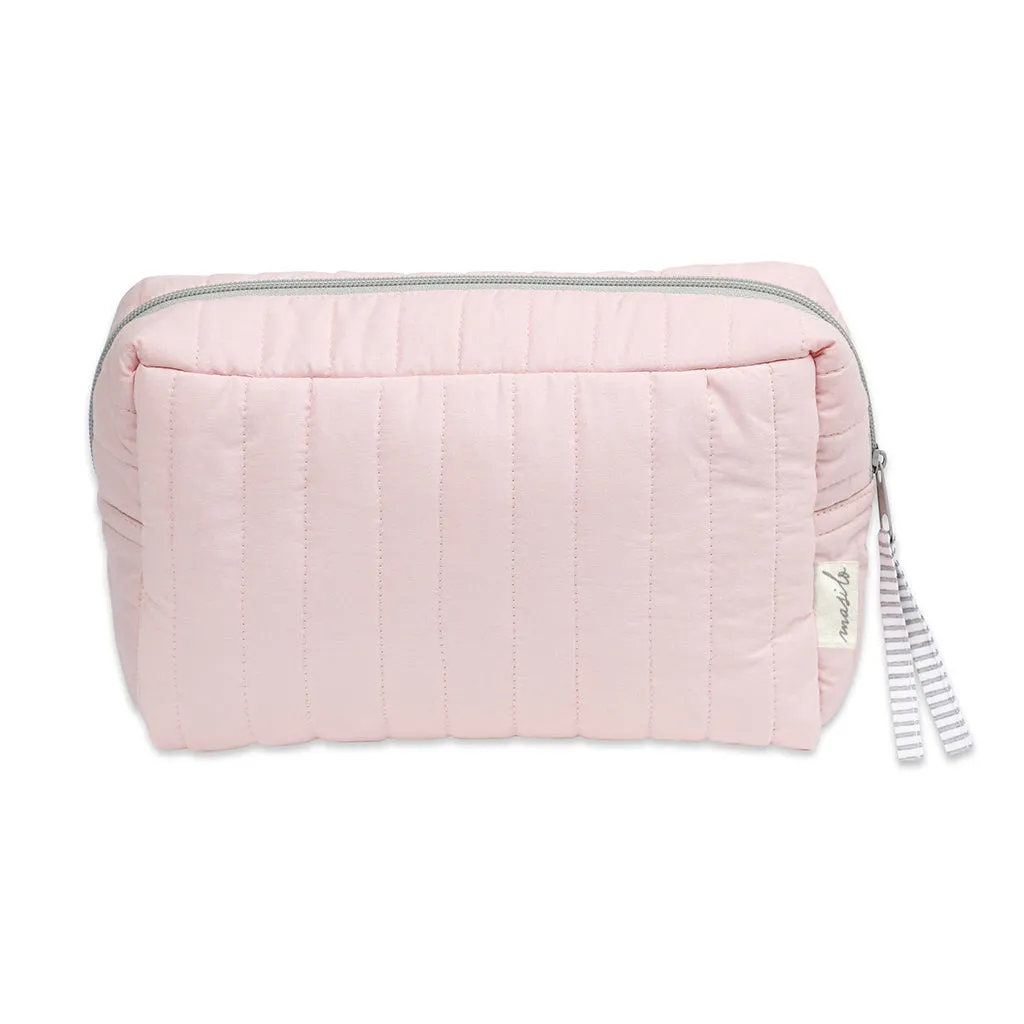 Organic Cotton Organiser Pouch – Blush