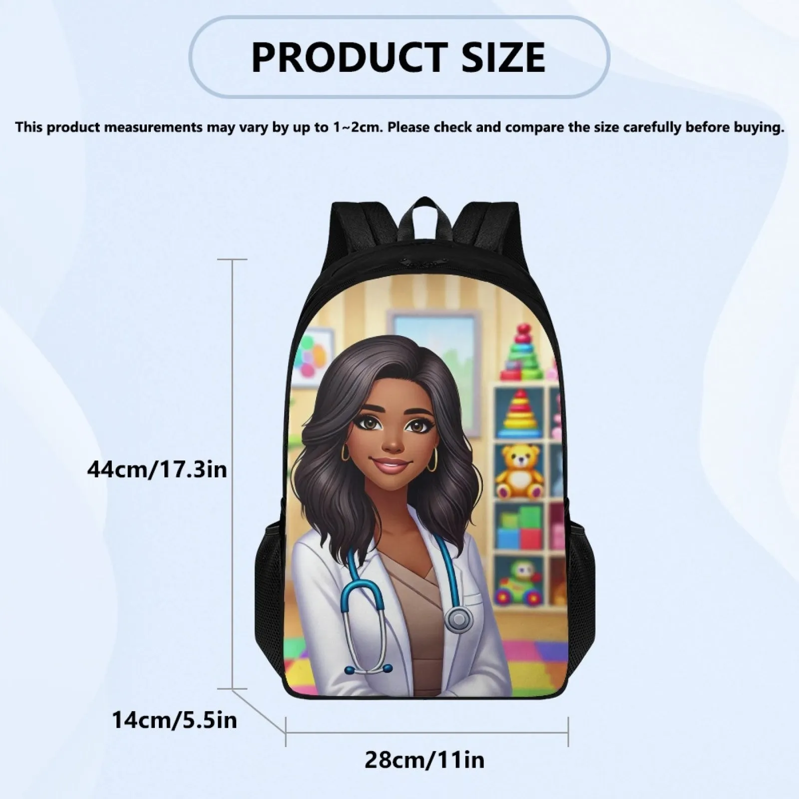 Patrice - Pediatrician Backpack