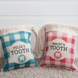 Personalized Kids Tooth Fairy Bags