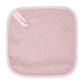 Pot Holder - Linen -  Rose Pink