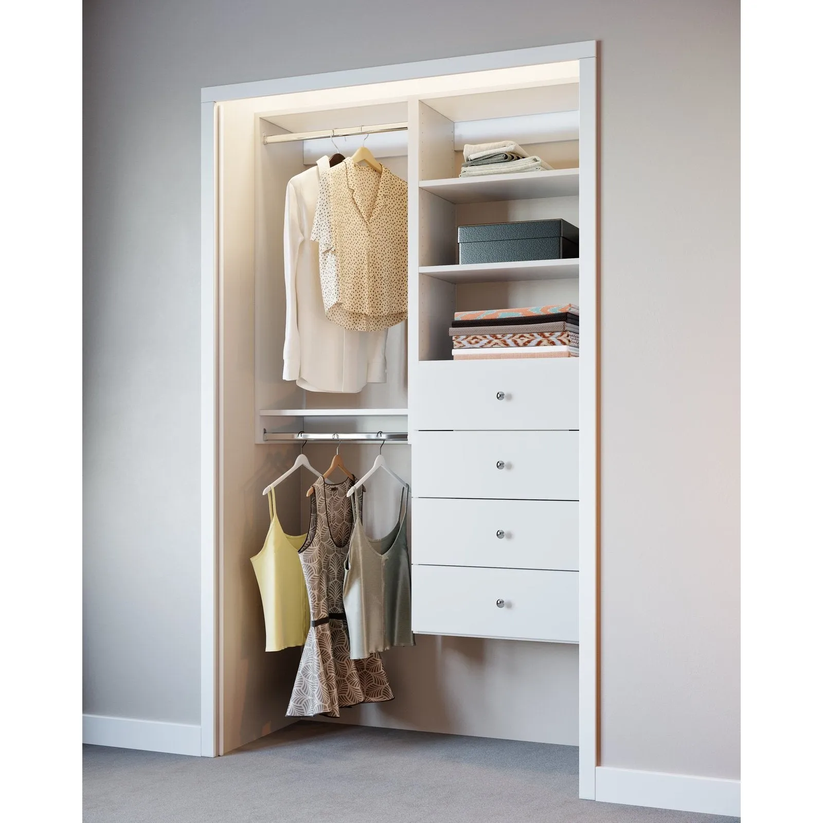 Premium Compact Closet Kit