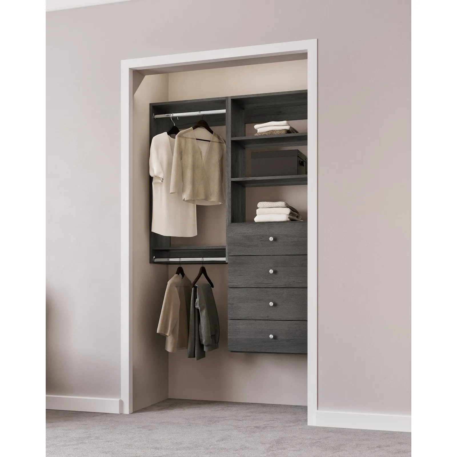 Premium Compact Closet Kit