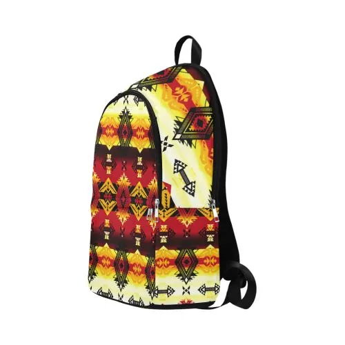 Sovereign Nation Fire Fabric Backpack for Adult