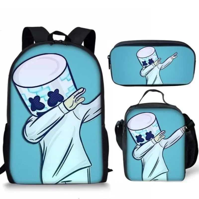 The Marshmello 3 PCS Printed Bag