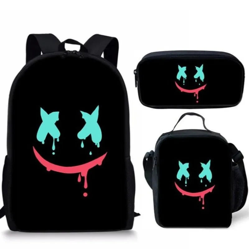 The Marshmello 3 PCS Printed Bag