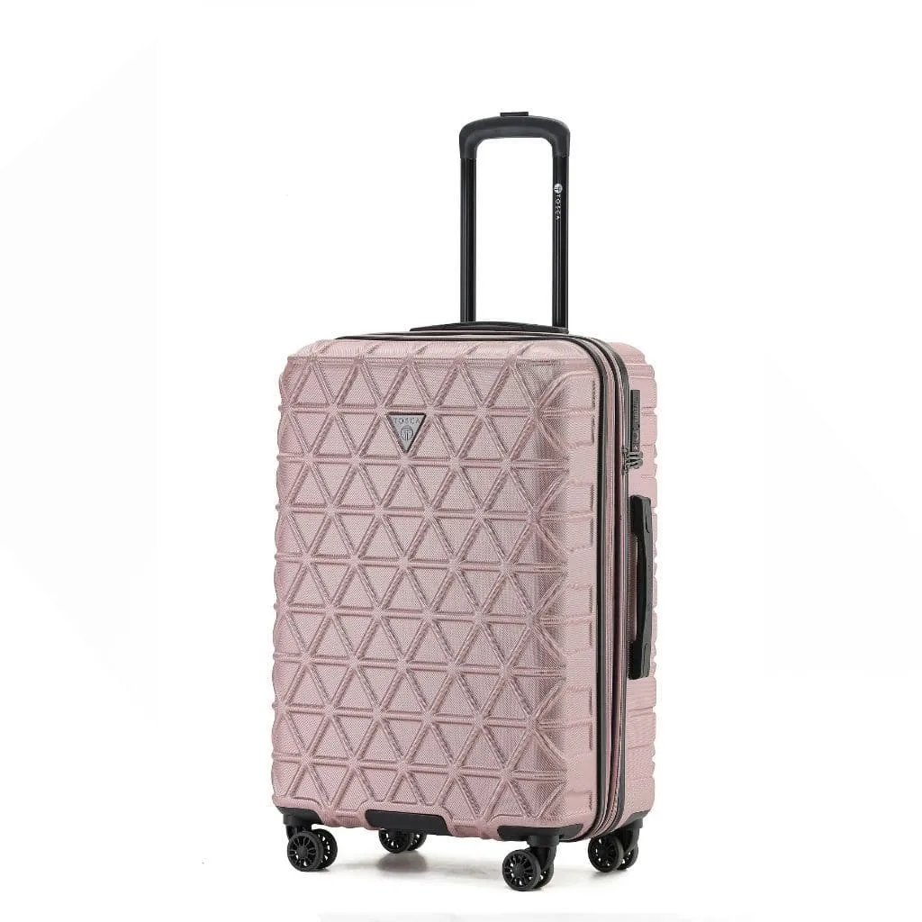 Tosca Triton Medium 64cm Hardsided Spinner Expander Luggage Charcoal