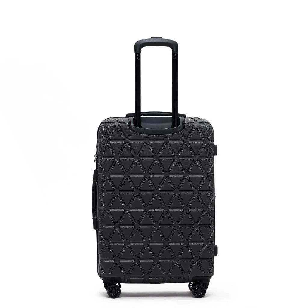 Tosca Triton Medium 64cm Hardsided Spinner Expander Luggage Charcoal