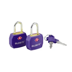 TSA Luggage Locks 2 Pack Purple