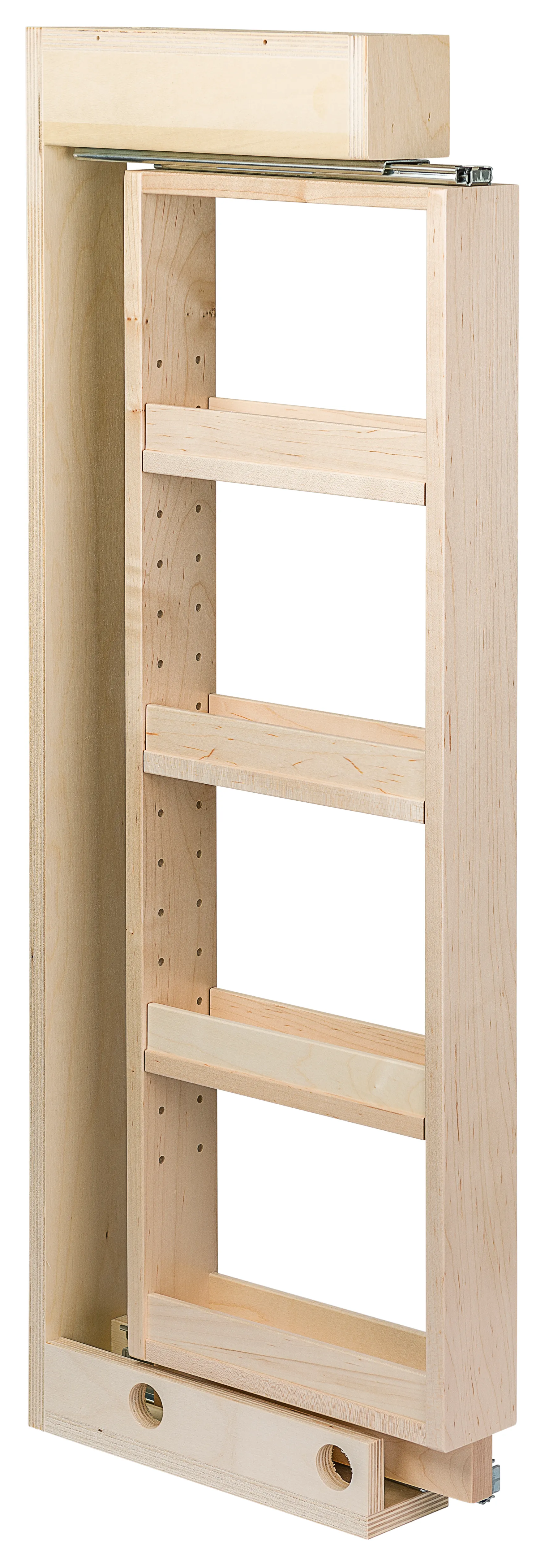 Wall Cabinet Solid Maple Filler Organizer, Cabinet Organizers - Century Components