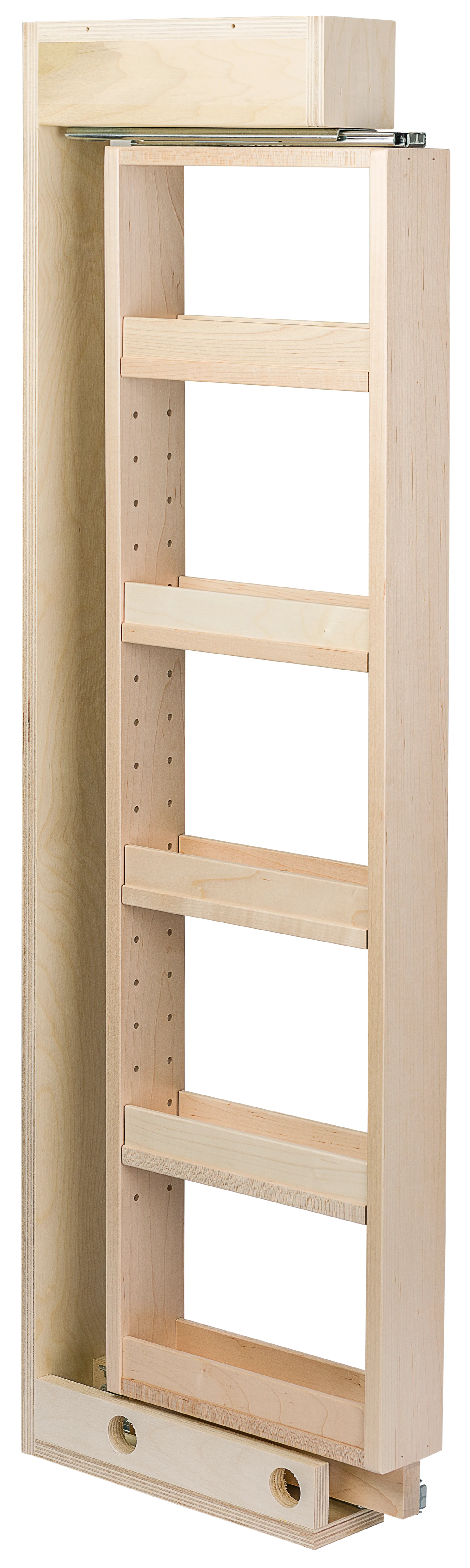 Wall Cabinet Solid Maple Filler Organizer, Cabinet Organizers - Century Components