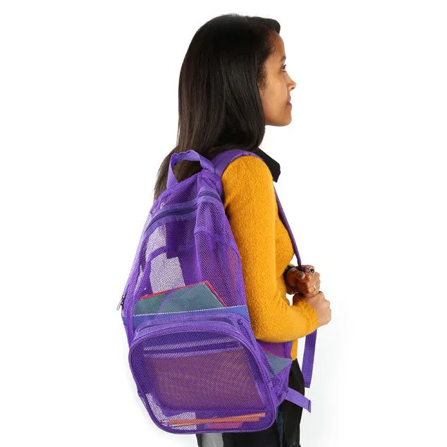 Wholesale 18" Assorted Mesh Backpacks